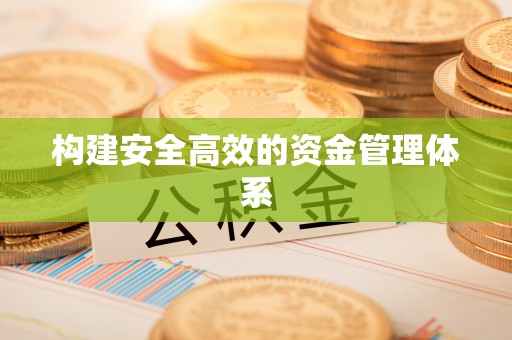 新河构建安全高效的资金管理体系