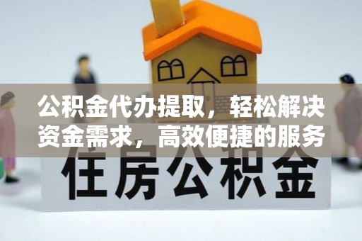 新河公积金代办提取，轻松解决资金需求，高效便捷的服务选择