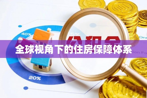 新河全球视角下的住房保障体系